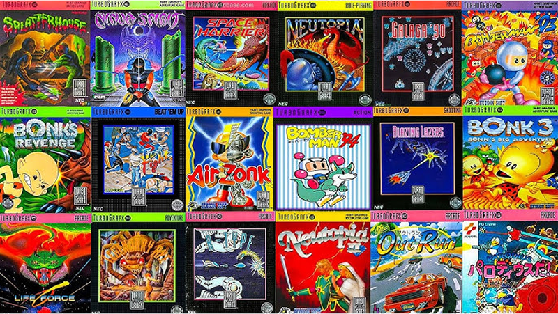 Image 16 jeux séléctionnés